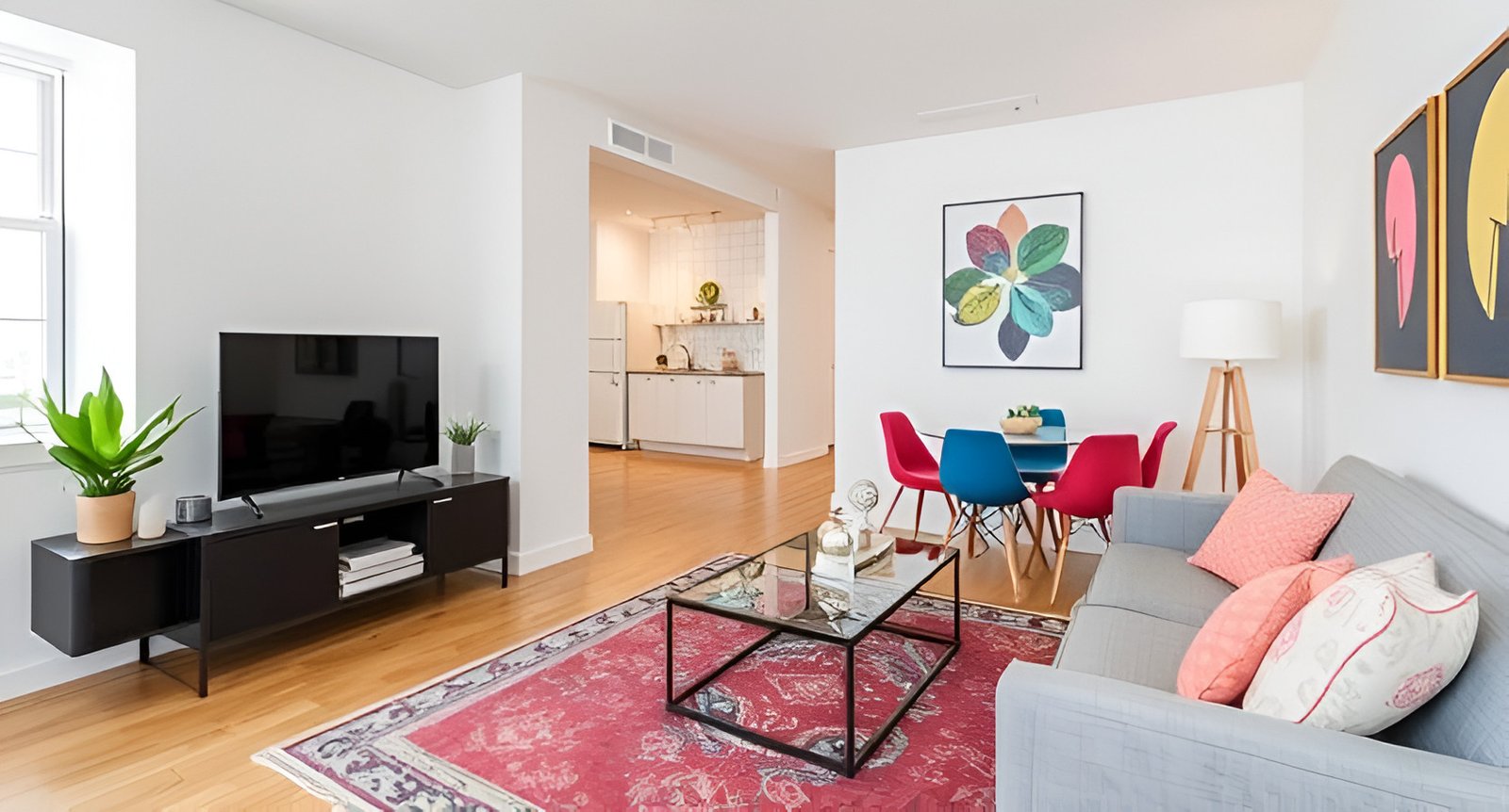 Step Inside the Urban Apartment Where Chic Meets Style and Color.