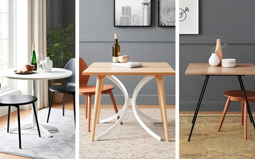 5 Stylish Compact Dining Tables for Small Spaces