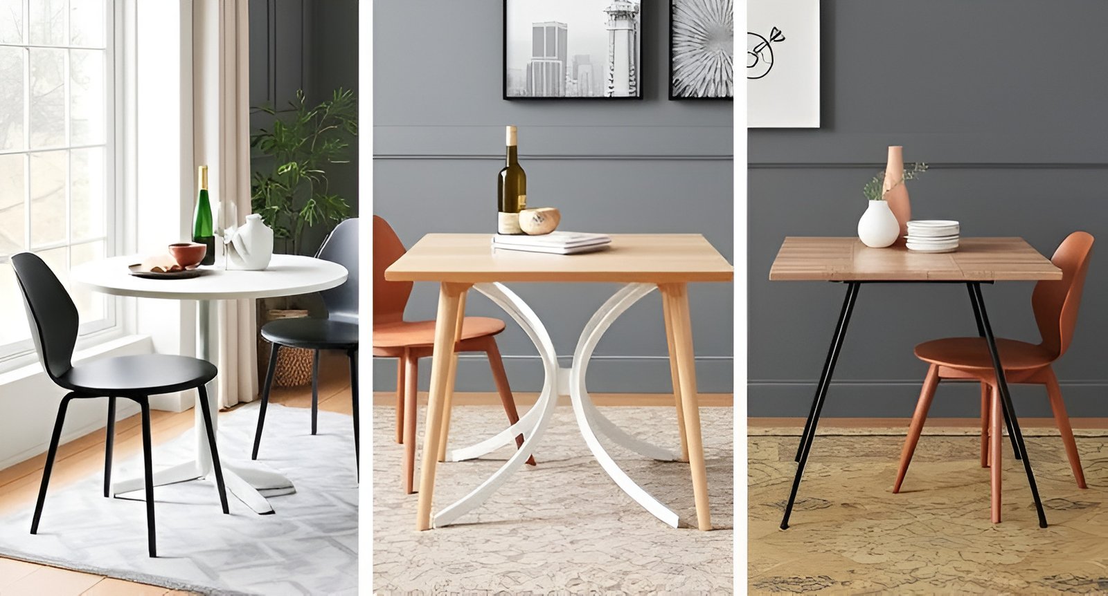 Stylish Compact Dining Tables for Small Spaces